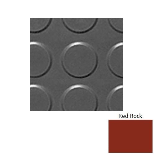Flextones Red Rock Textured Rubber Tile 18" x 18"