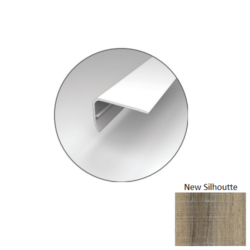 Explorer's Cove New Silhouette Luxury Vinyl Overlap Stair Nose