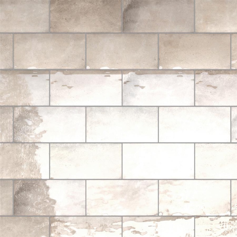 Camden Bone Ceramic Tile - Glossy - 4" X 8"
