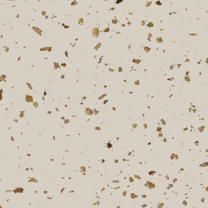 Johnsonite Pearl Eco Naturals Corktones Rubber Tile - Hammered - 24" x 24"