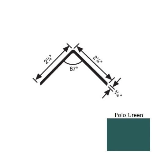 Flextones Polo Green Vinyl 193 Corner Guard