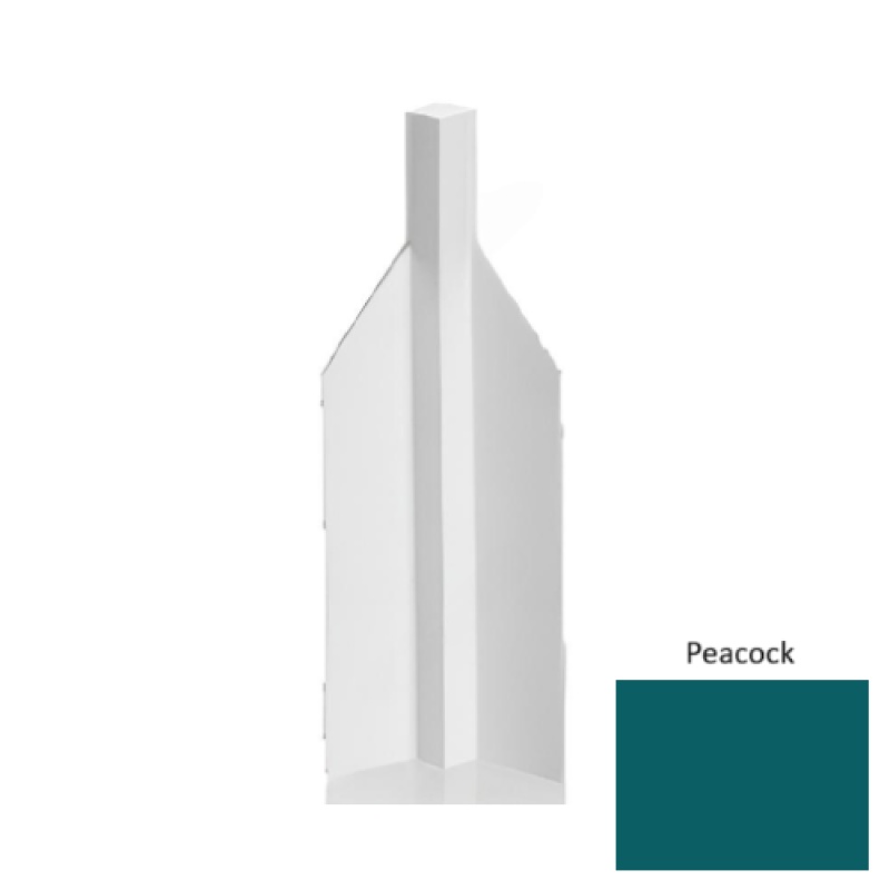 Pinnacle Peacock Rubber Inside Micro Corner