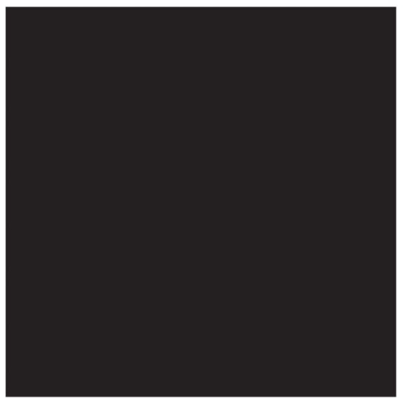 Pure Jet Black Porcelain Tile - Matte