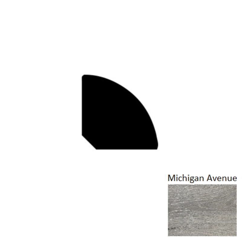 Urbanica Michigan Avenue 94-Inch Matte Quarter Round Trim