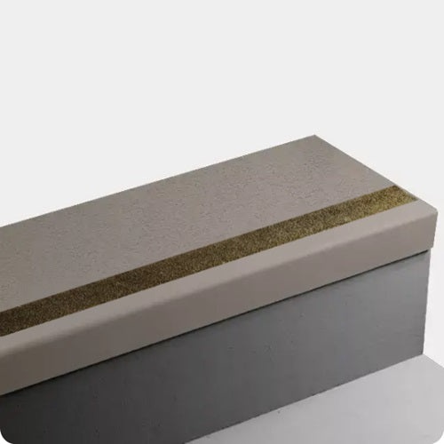 Poetry Plum Rice Paper Rubber Stair Tread