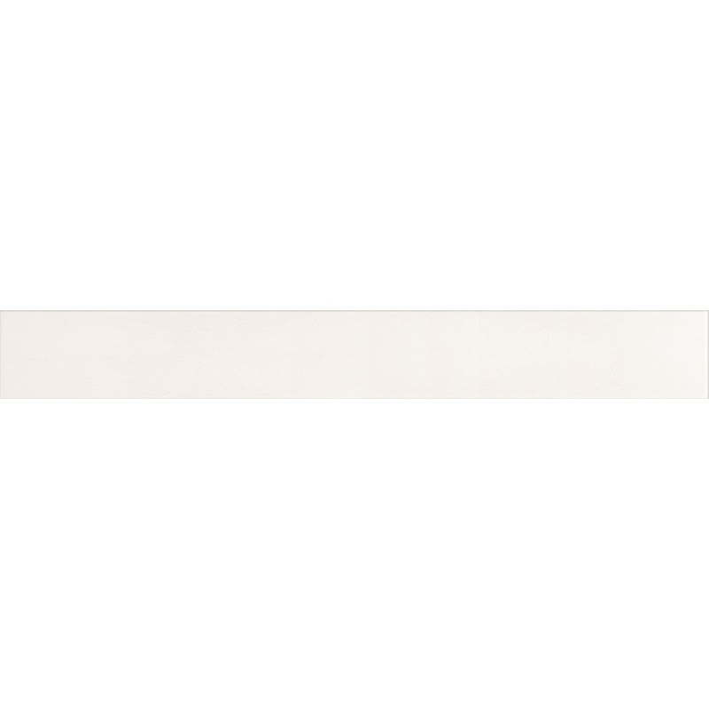 Etherea White Porcelain Tile - Matte - 2" X 16"