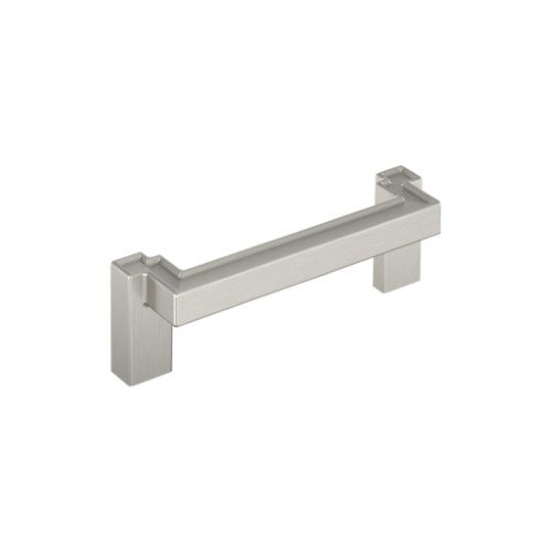 Rockhurst Zinc Bar Cabinet Pull - Satin Nickel