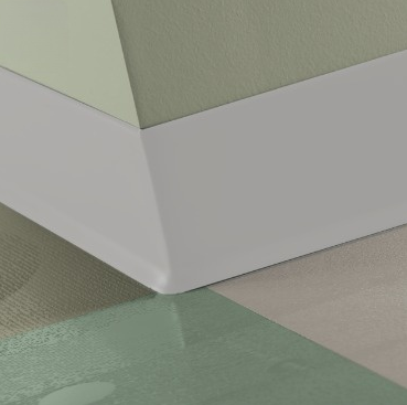 Johnsonite Mt Rainier Rubber Traditional Duracove Thermoplastic Wall Base