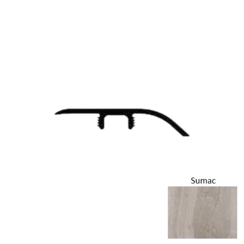 Lamdura Inspirations Sumac Laminate Wood Moulding / Trim - 94" Reducer - Embossed