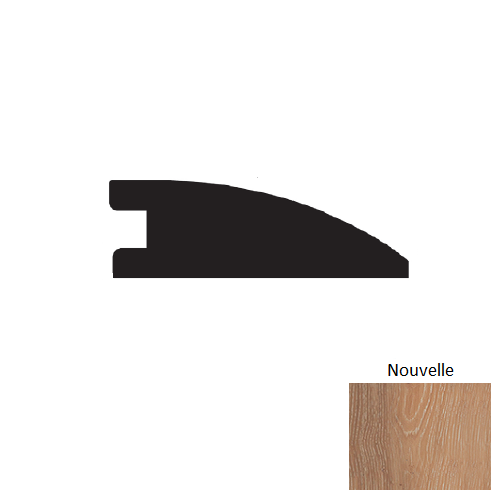 Valaire Nouveau Nouvelle Hardwood Moulding / Trim - 90" Reducer - Urethane