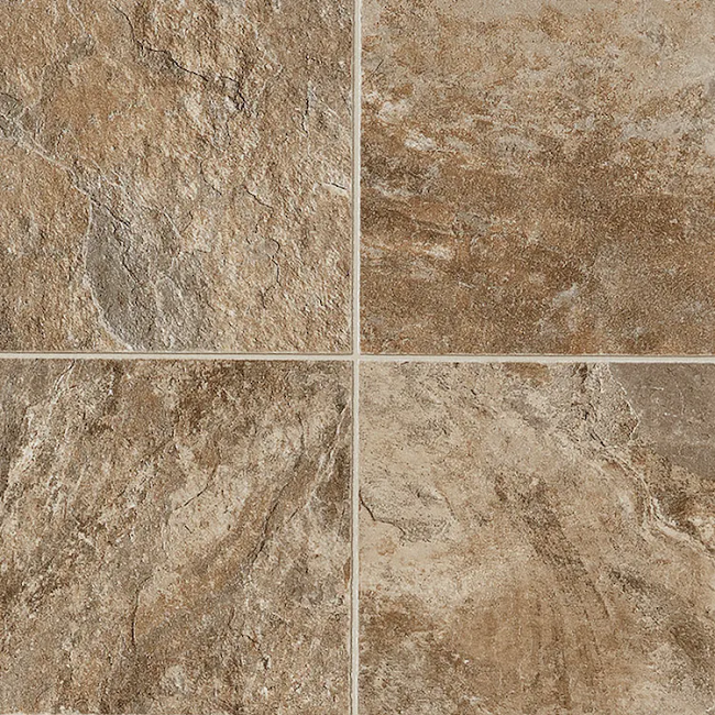 Gold Muir's Point Riverstone Blend Resilient Luxury Sheet Vinyl - Pattern