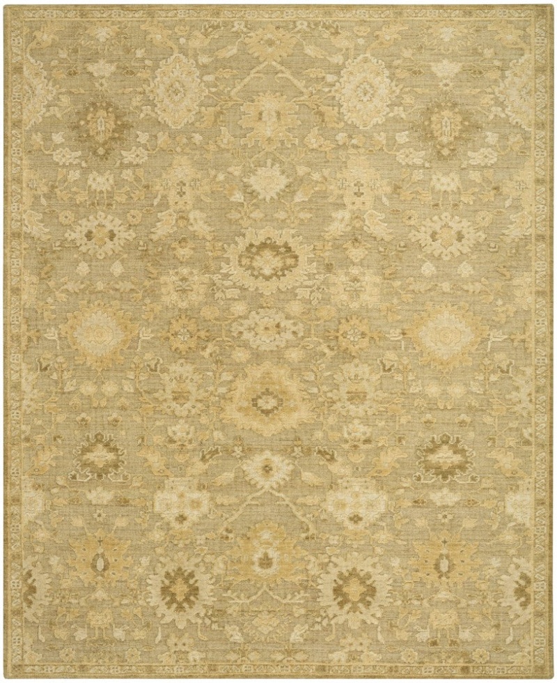 Ravello Taupe Beige Rvl01 Wool Traditional Area Rug - 5 Ft X 7 Ft - Taupe Beige