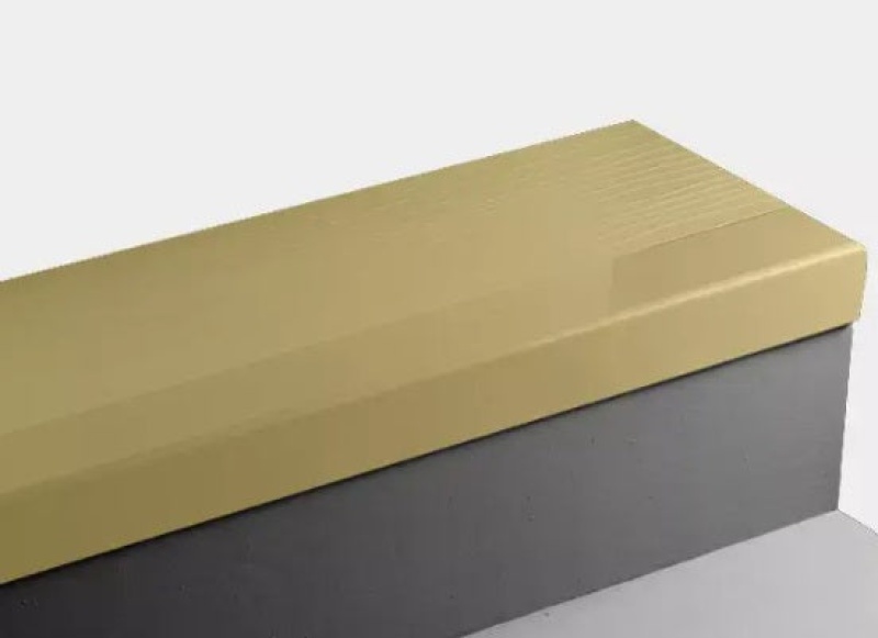Johnsonite Canary Bamboo Rubber Stair Tread