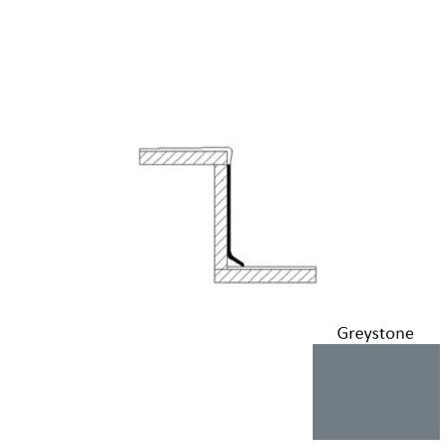 Greystone Vinyl Risers 7" x 50 Ft