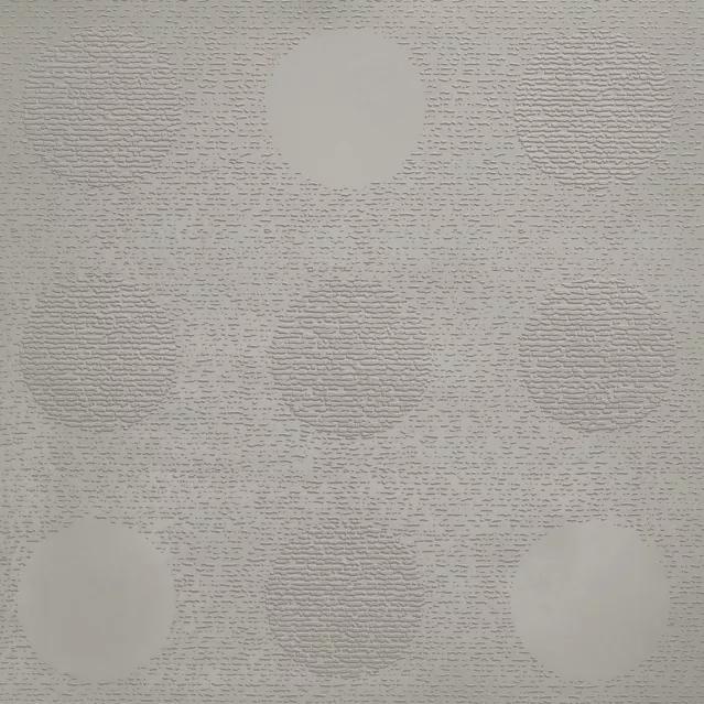 Grey Haze Tic Tac Toe Circulinity Rubber Tile