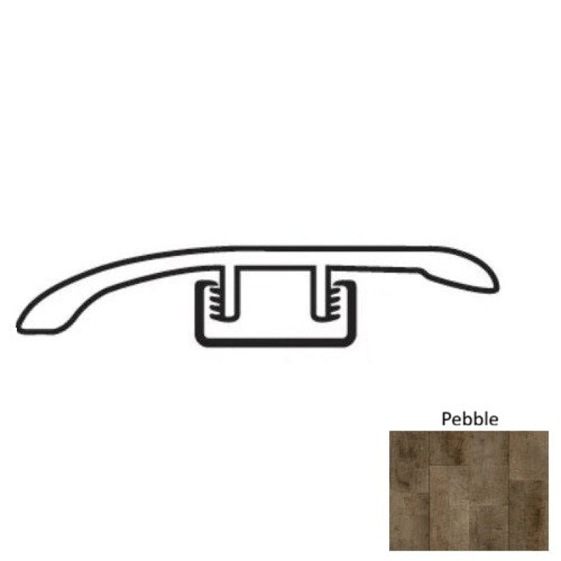 Natural Beauty Summit 12 Whispering Ridge Pebble Luxury Vinyl Moulding / Trim - 2" X 94" Reducer - Urethane