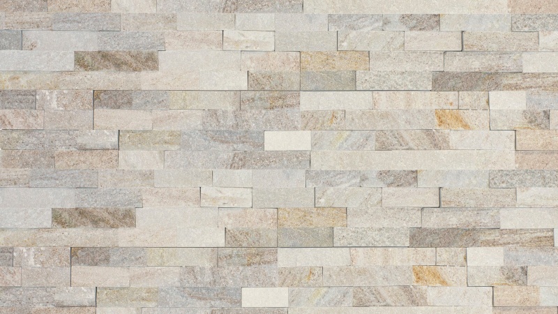 Millennium Cream Slate Ledgestone - Natural Cleft & Back - 6" X 24"