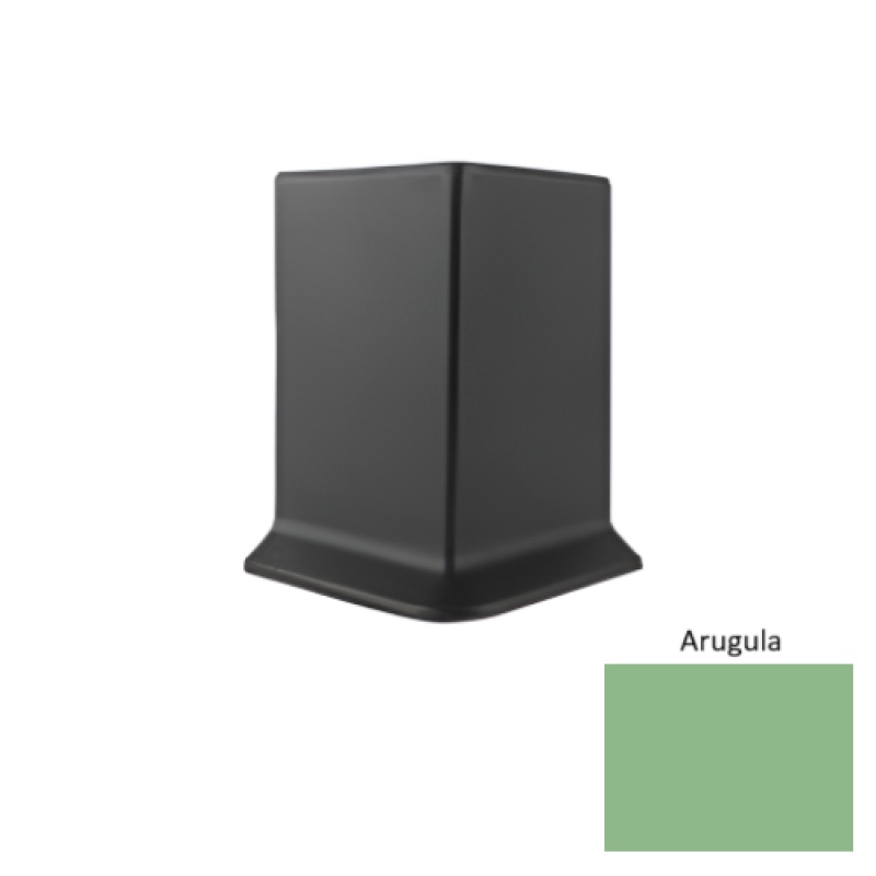 Roppe Vinyl 685 Arugula Outside Corner for No Toe Wall Base