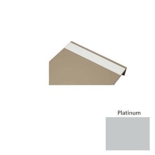 Photoluminescent Hammered Stair Tread With Riser
