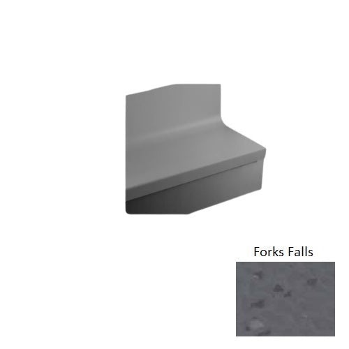 Johnsonite Forks Falls Hammered Rubber Stair Tread