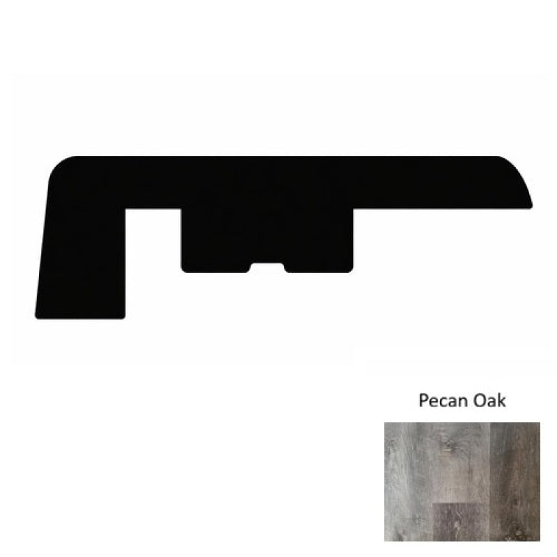 1100 Series Pecan Oak Luxury Vinyl End Cap