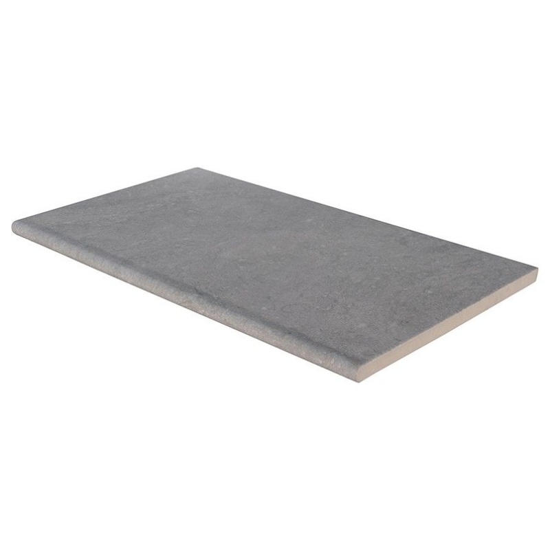 Arterra Vulkon Gray Porcelain Pool Coping - Matte - 13" X 24"