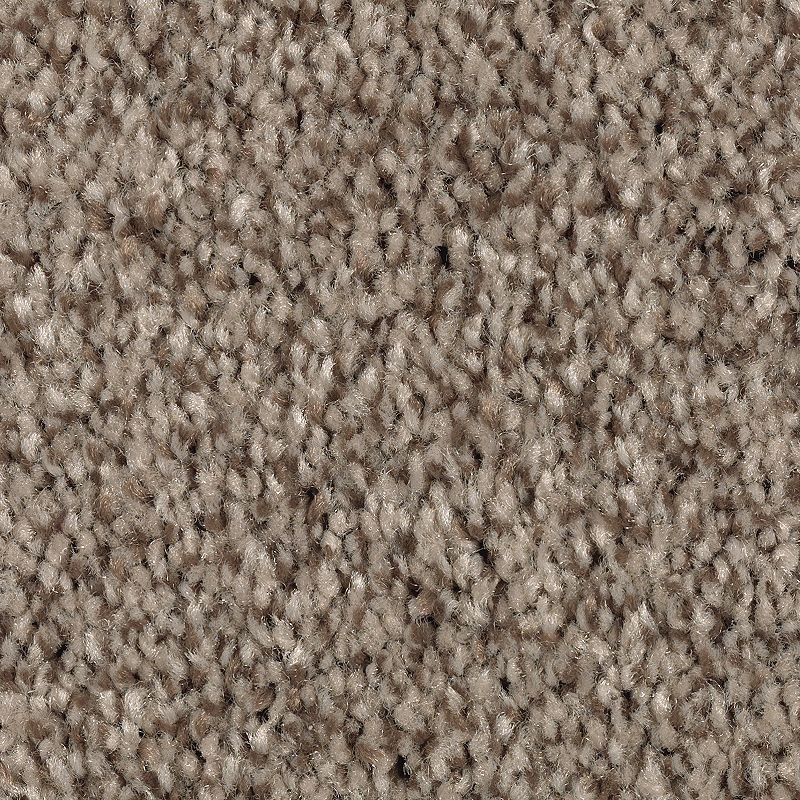 Tonal Chic II Truffle Textured Polyester Carpet