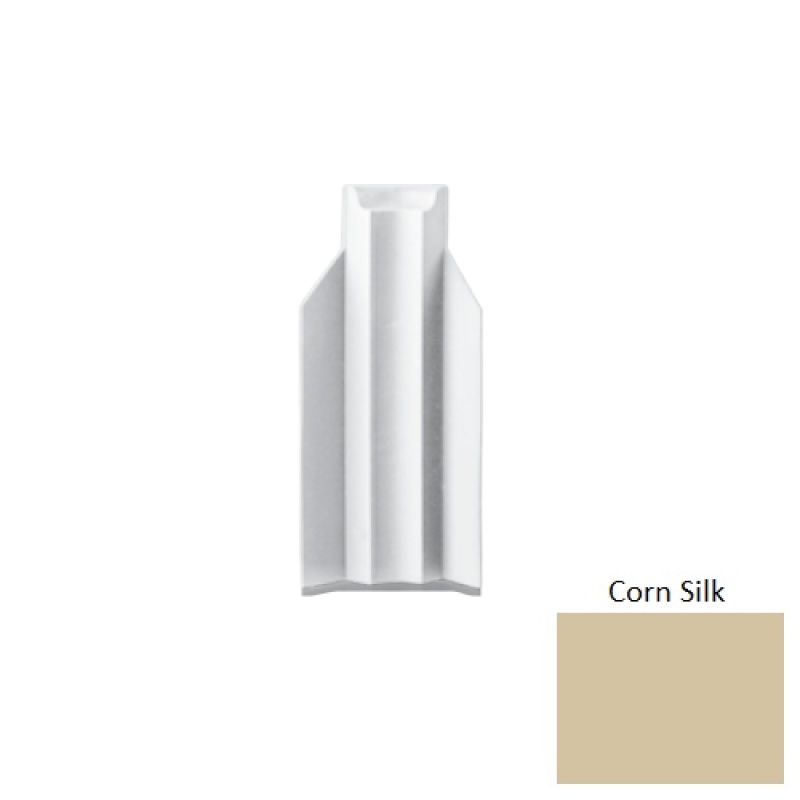 Corn Silk Rubber Moulding Trim Inside Corner Blocks