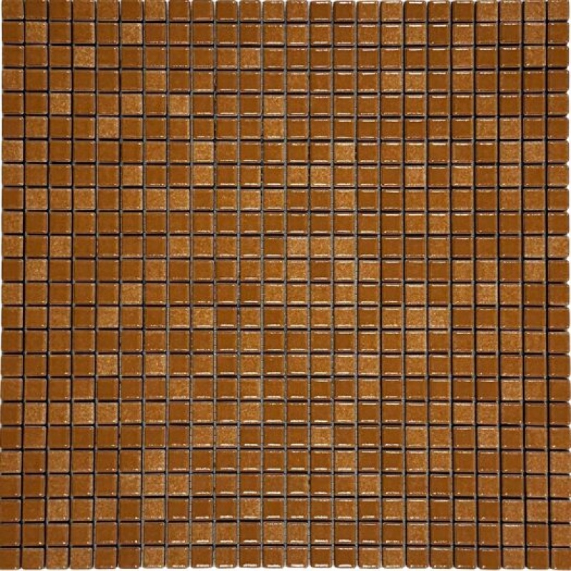 Anthologhia Alchechengi Porcelain Mosaic - 1/2" X 1/2" - Matte