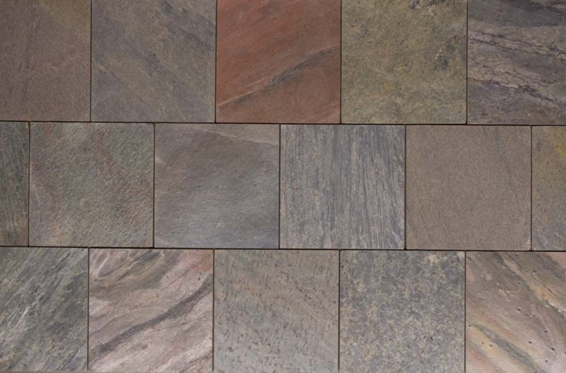 Copper Slate Tile - Honed