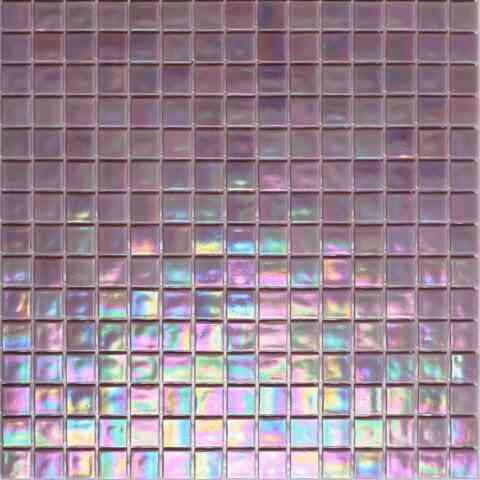 Alma Line Pearly Pb608 Glass Mosaic - 0.8" x 0.8" - Glossy