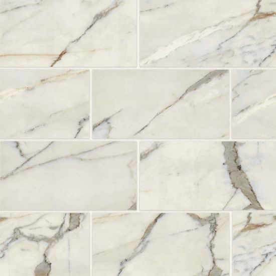 Classic 2.0 Calacatta Oro Porcelain Tile - Matte - 12" X 24"