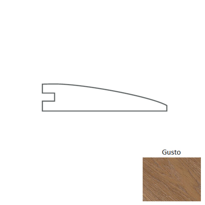 Volterra Gusto Hardwood Moulding / Trim - 2" X 96" Reducer