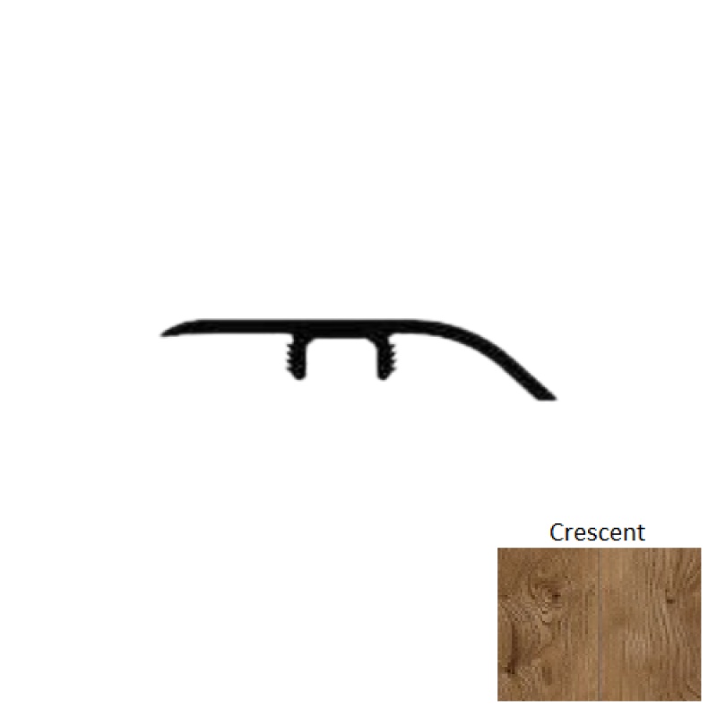 Lamdura Landmark Crescent Laminate Wood Moulding / Trim - 94" Reducer - Embossed
