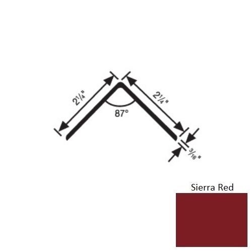 Flextones Sierra Red Vinyl Corner Guard