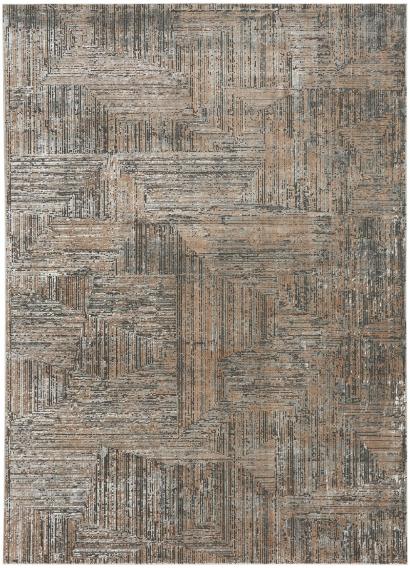 Calvin Klein Irradiant Black Ivory Area Rug