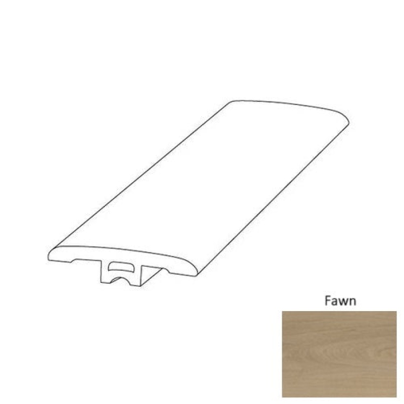 Oaksong Fawn Luxury Vinyl Moulding / Trim - 1.75" X 94" T Molding - Ceramic Bead