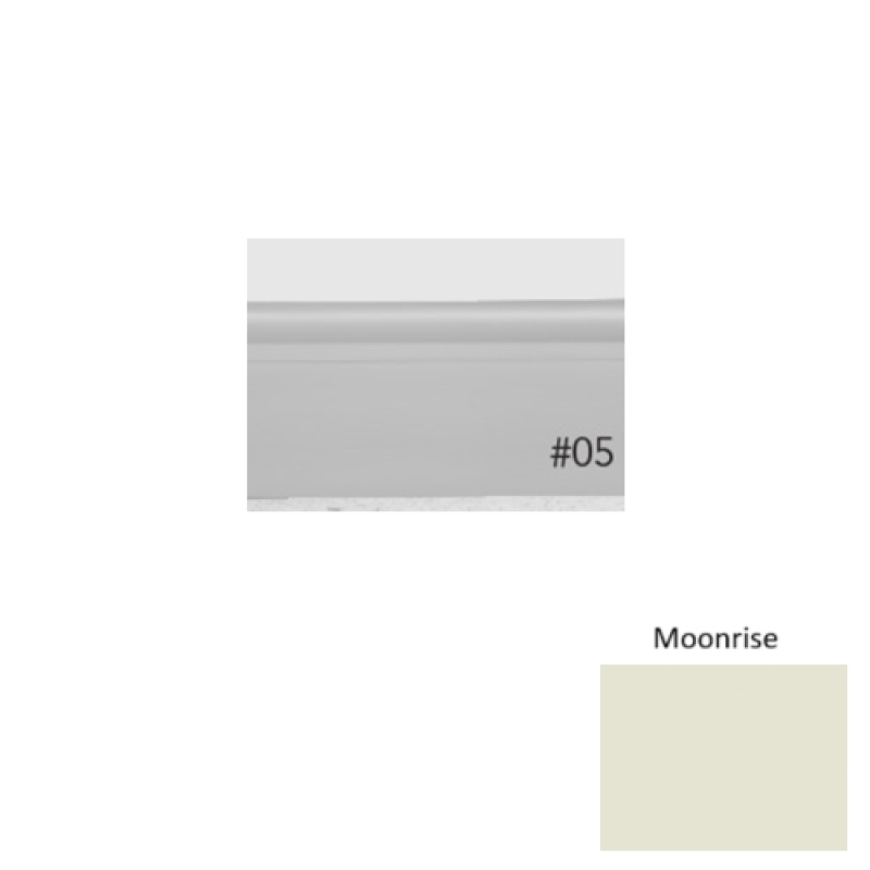 Pinnacle Plus #05 Contrive Moonrise Rubber Coil Wall Base - 2 1/2" X 60 Ft
