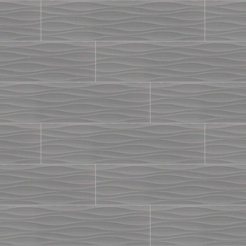 Lane Ave Storm Porcelain Tile - Textured - 4" X 16"