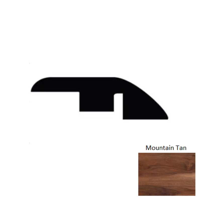The Walnut Hills Mountain Tan Luxury Vinyl 94" Reducer