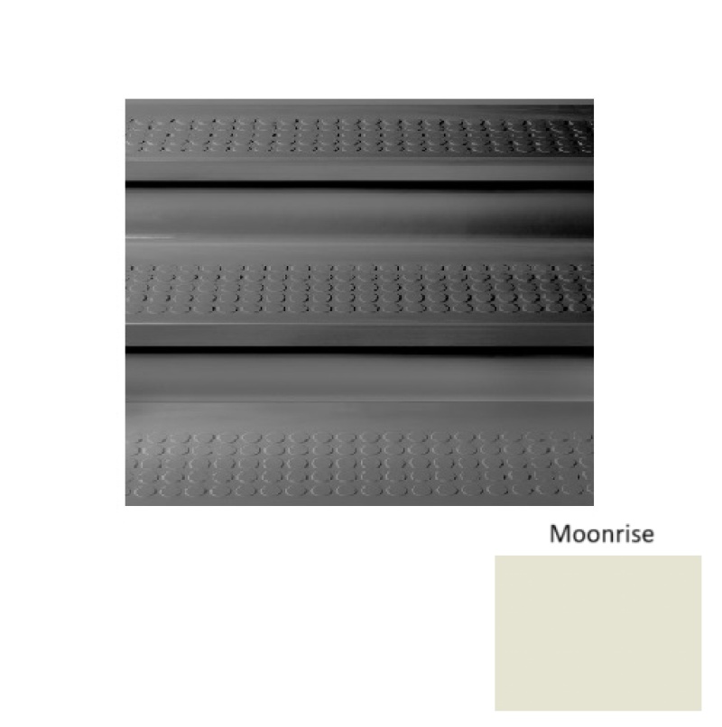Roppe Solid 98 Moonrise Vantage Raised Circular Rubber (Sq) Stair Tread – Textured