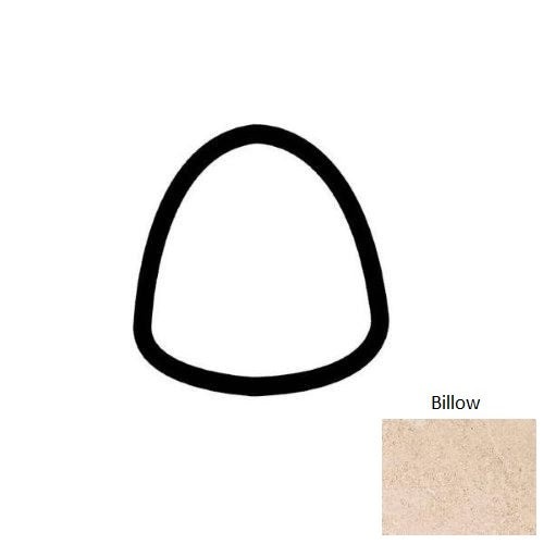 Abound Billow Ceramic Wall Trim - 1" X 1" Quarter Round Outcorner - Matte