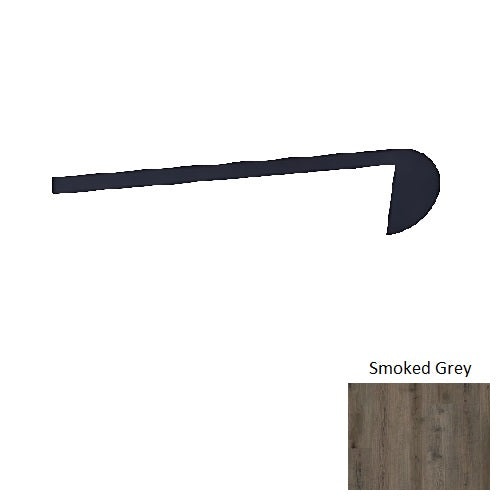 Smoked Grey Luxury Vinyl Stair Nose
