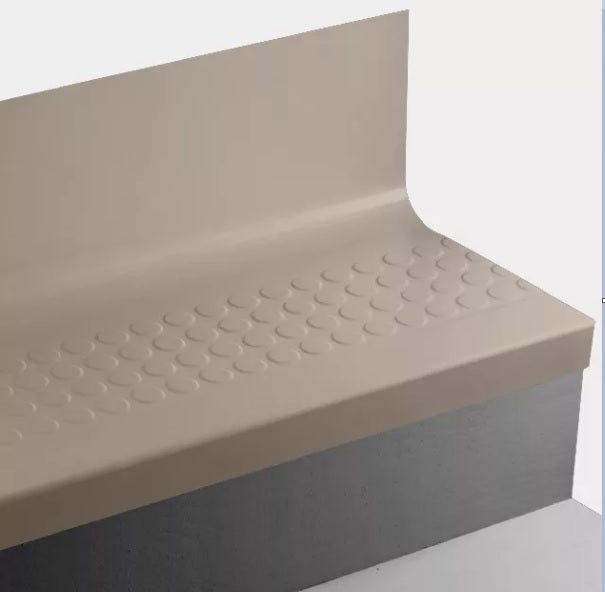 Johnsonite Tannery Textured Stair Tread With Riser