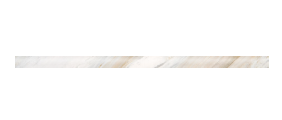 Pietra Divina Namaste Marble Petite Pencil Rail Trim