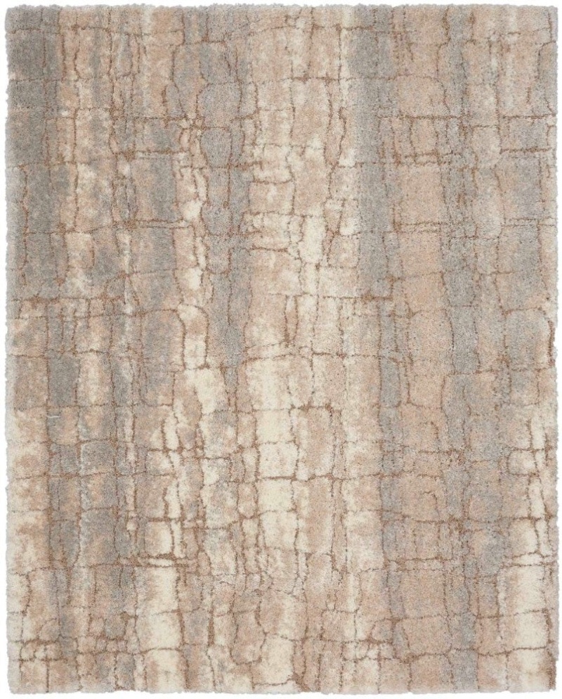 Dreamy Shag Ivory Beige Area Rug