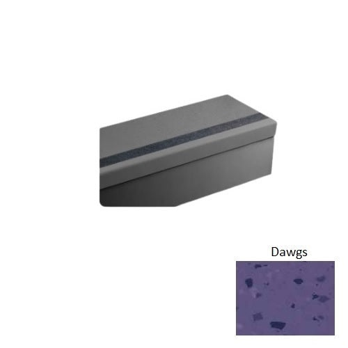 Johnsonite Dawgs Rice Paper Rubber Stair Tread