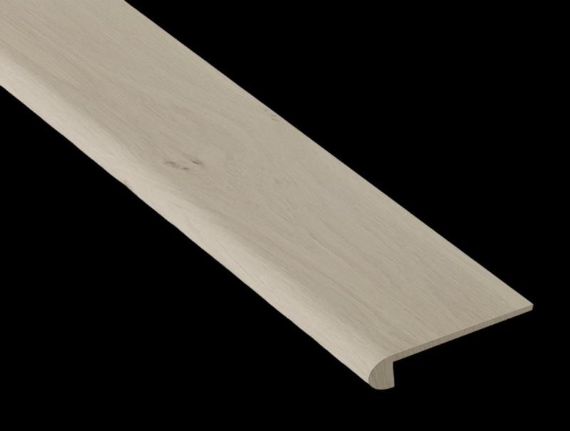 Blonde Oak Hardwood Stair Tread - 12" x 47.25" Low Gloss