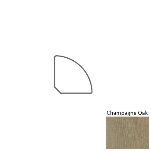 Exquisite Champagne Oak Quarter Round Trim