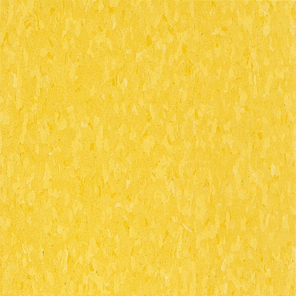 Standard Excelon Imperial Texture Lemon Yellow Vinyl Composition Tile - Fast Start - 12" X 12"